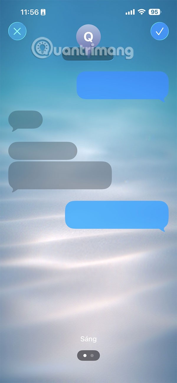 How to change message wallpaper on iPhone
