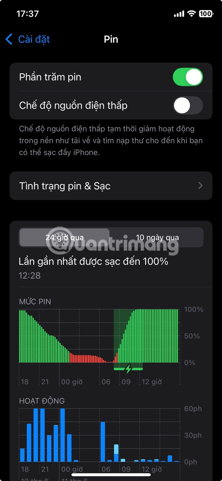 Как включить режим энергосбережения на iPhone