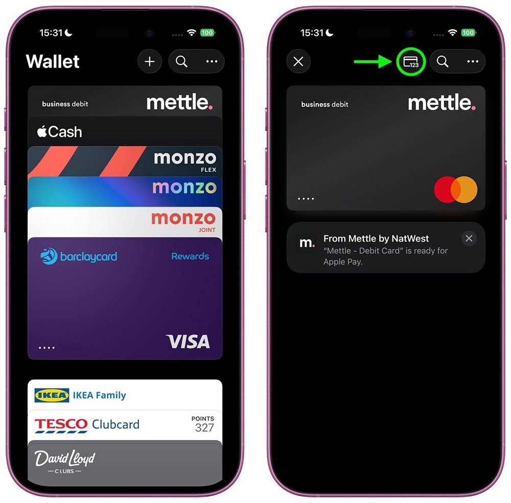 Instructions pour enregistrer les informations de carte bancaire dans iPhone Wallet Instructions pour enregistrer les informations de carte bancaire dans iPhone Wallet