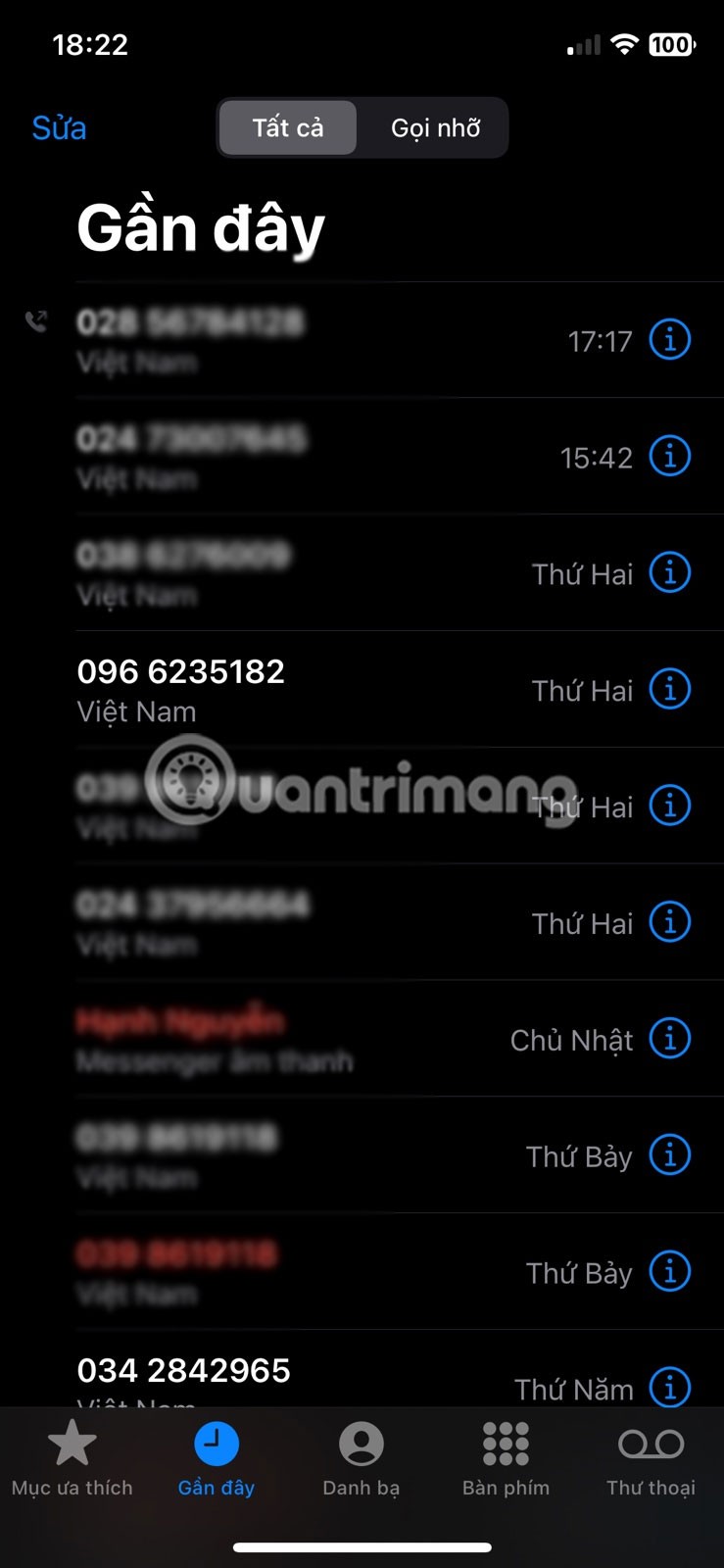 วิธีดูและลบประวัติการโทรบน iPhone