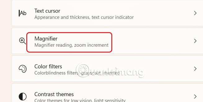 How to invert screen colors using Magnifier Windows 11