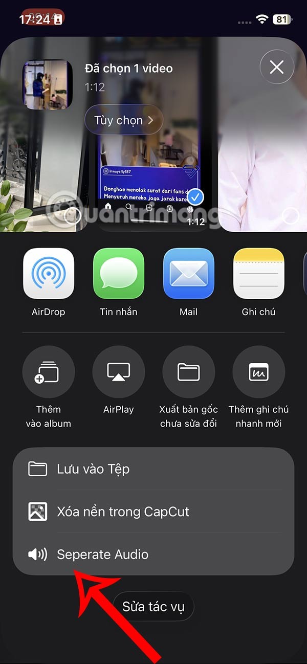 2 ways to separate audio from video on iPhone