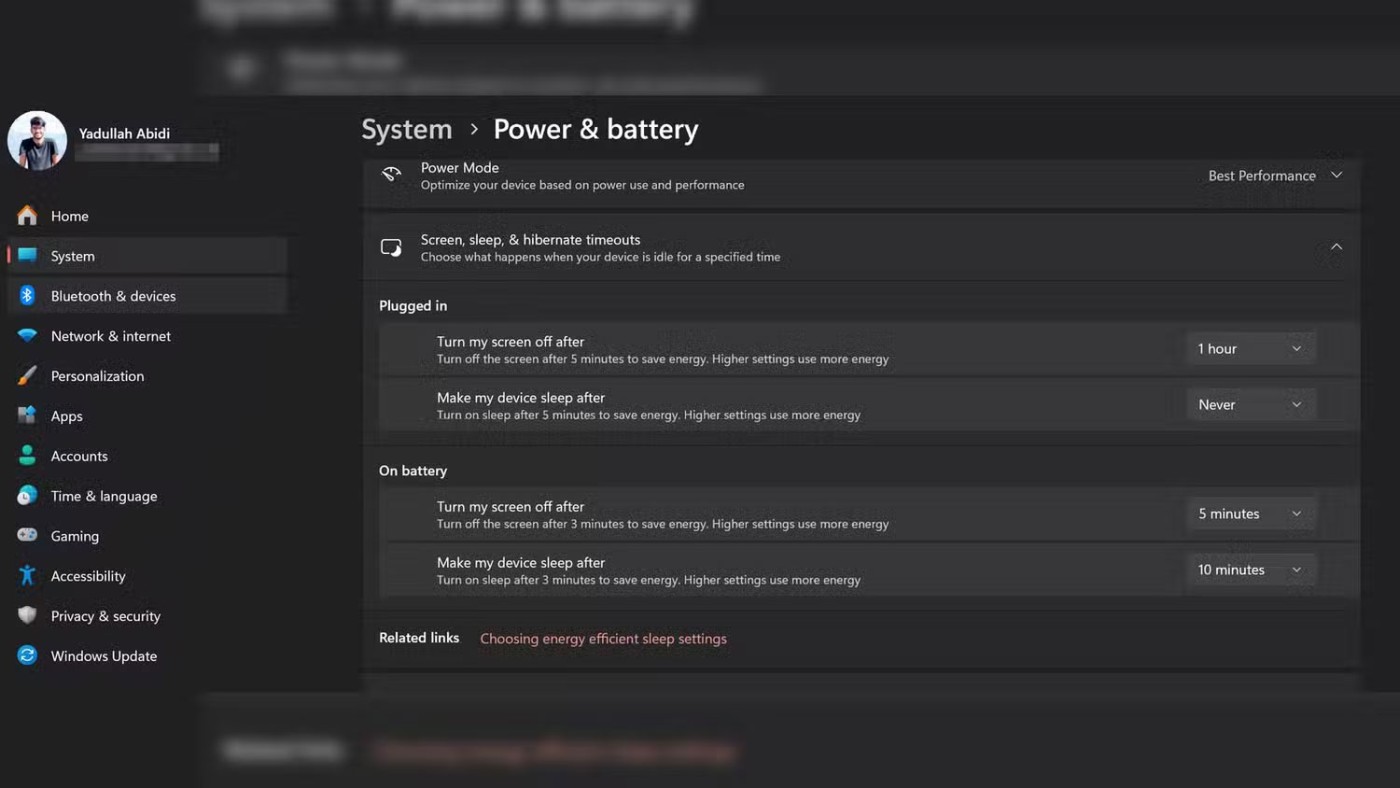 Windows 11 노트북 배터리를 하루 종일 사용할 수 있도록 돕는 5가지 팁