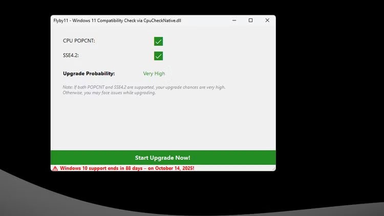 How to use Flyby11 to install Windows 11 on an old computer