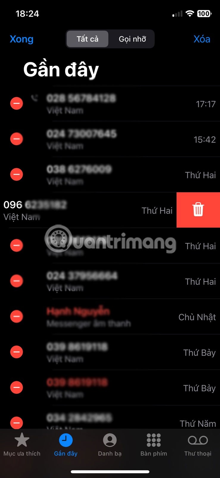 วิธีดูและลบประวัติการโทรบน iPhone