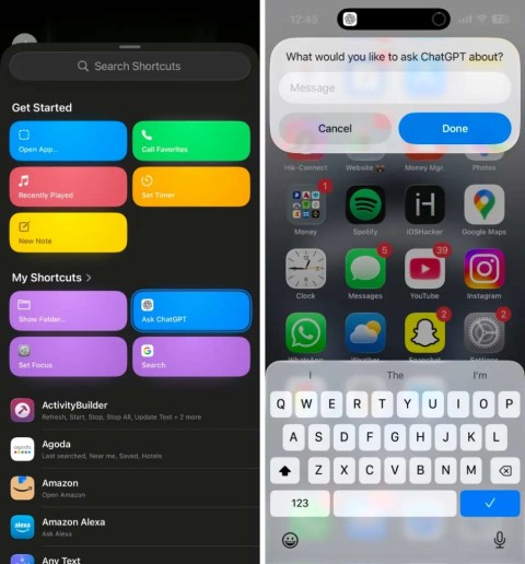 Bagaimana untuk membuka ChatGPT dengan butang tindakan pada iPhone