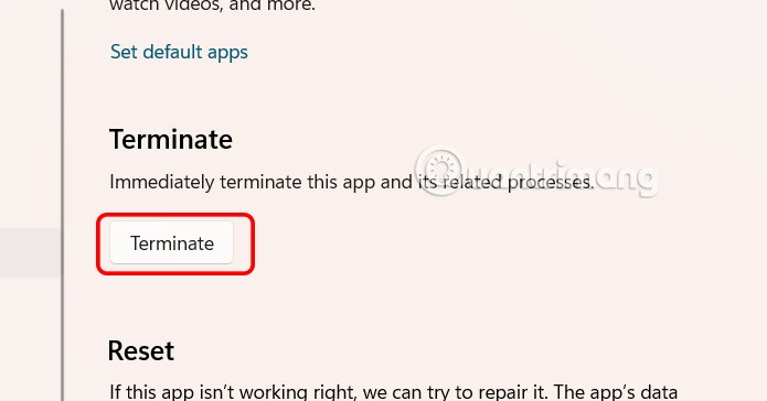 Windows 컴퓨터에서 애플리케이션을 재설정하는 방법
