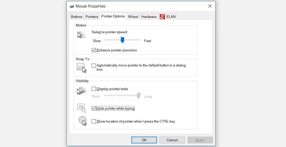How to fix mouse pointer disappearing on Windows