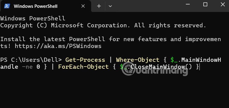 จะปิดแอปพลิเคชันที่เปิดอยู่ทั้งหมดพร้อมกันใน Windows 11 ได้อย่างไร? จะปิดแอปพลิเคชันที่เปิดอยู่ทั้งหมดพร้อมกันใน Windows 11 ได้อย่างไร?
