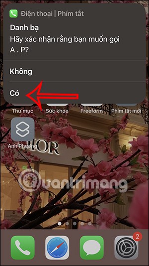 iPhoneでクイックコールをかける手順は非常に簡単です