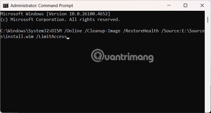 Windows 11 hatalarını düzeltmek için DISM kullanma talimatları