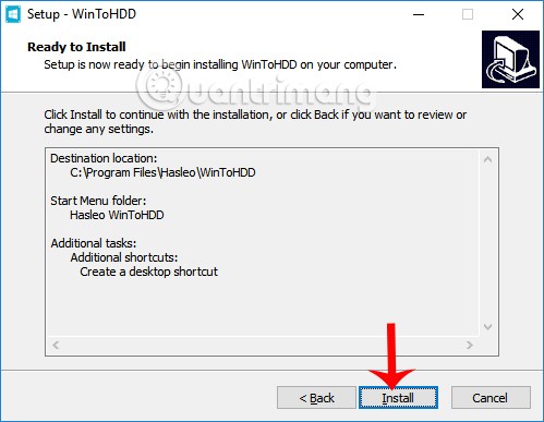 USB veya DVD olmadan WinToHDD kullanarak Windows nasıl kurulur