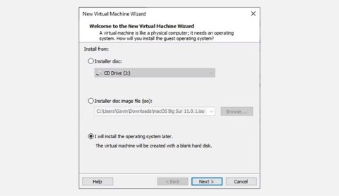 How to Run macOS on Windows 10 Using VMware Workstation Player