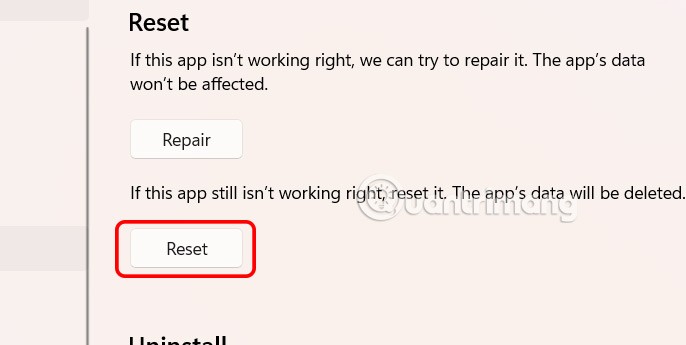 Windows 컴퓨터에서 애플리케이션을 재설정하는 방법