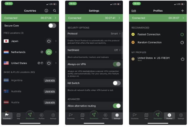 ¿Cuál es el mejor VPN gratuito para iPhone y iPad?