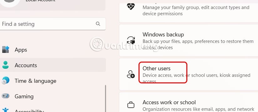 Windows 11'de Tüm Hesaplar Nasıl Görüntülenir?