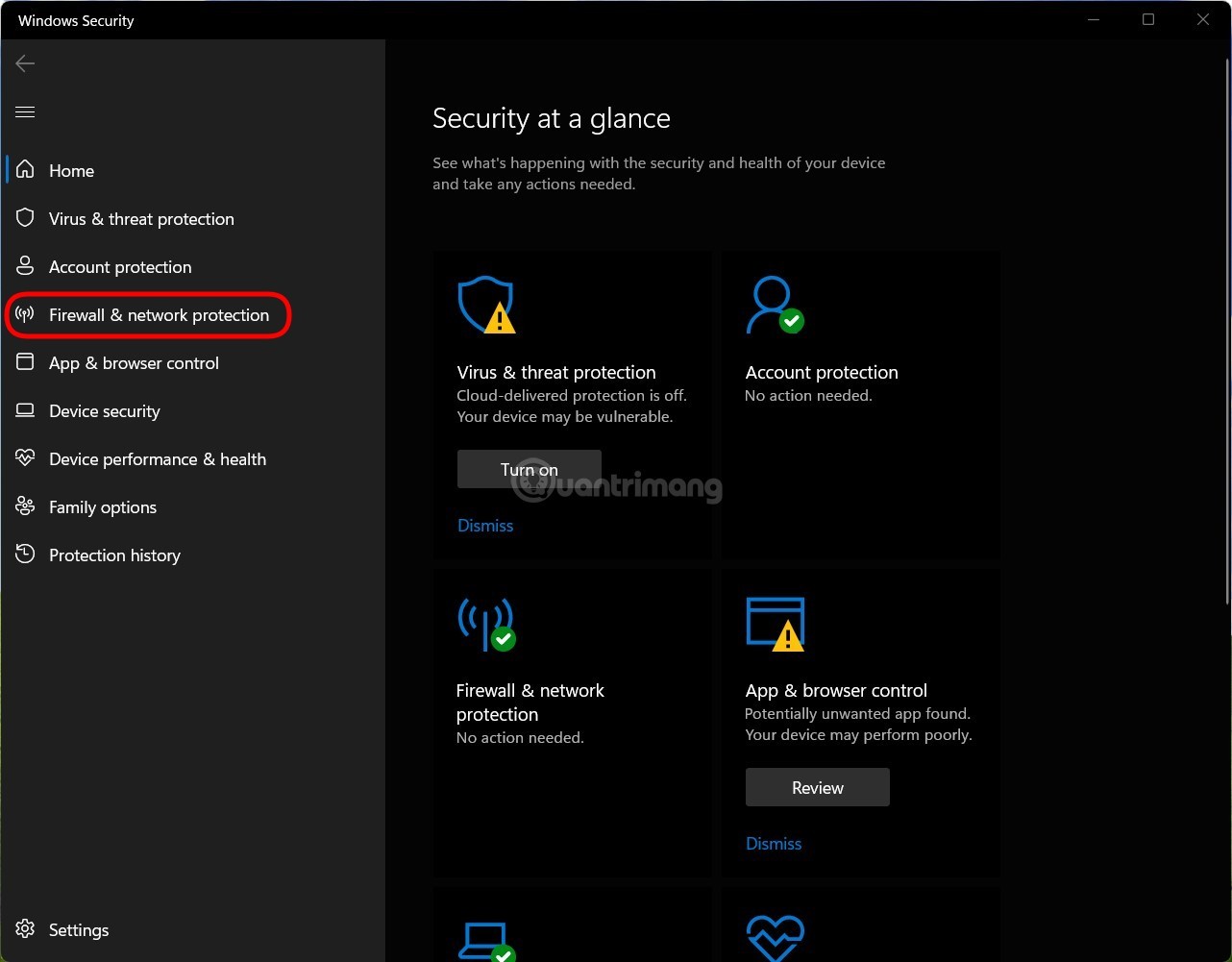 3 способа отключить брандмауэр Windows 11