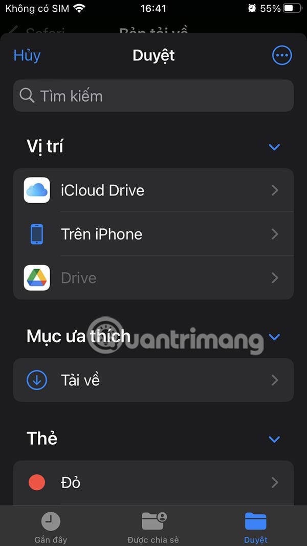 So ändern Sie den Download-Speicherort auf dem Safari iPhone