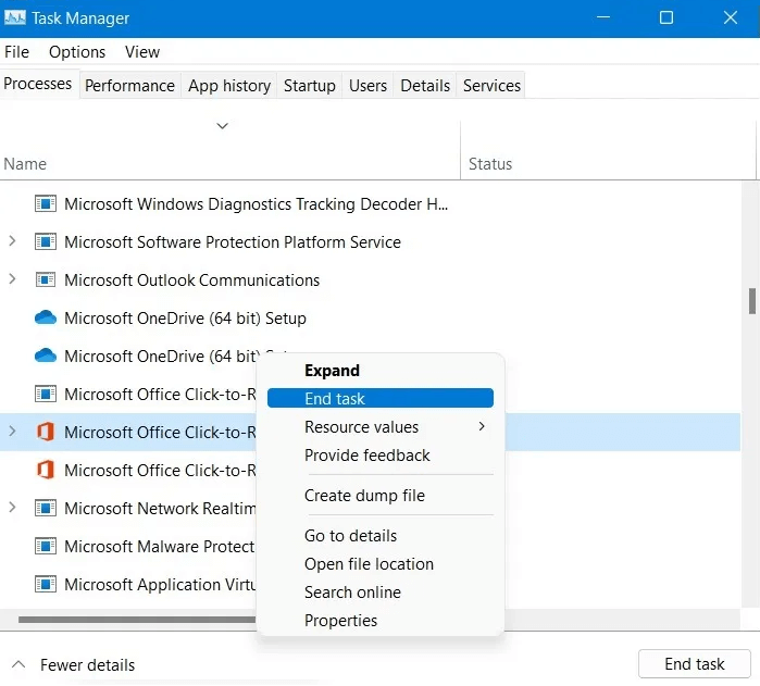 Как отключить фоновые приложения в Windows
