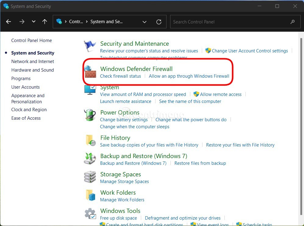 3 способа отключить брандмауэр Windows 11