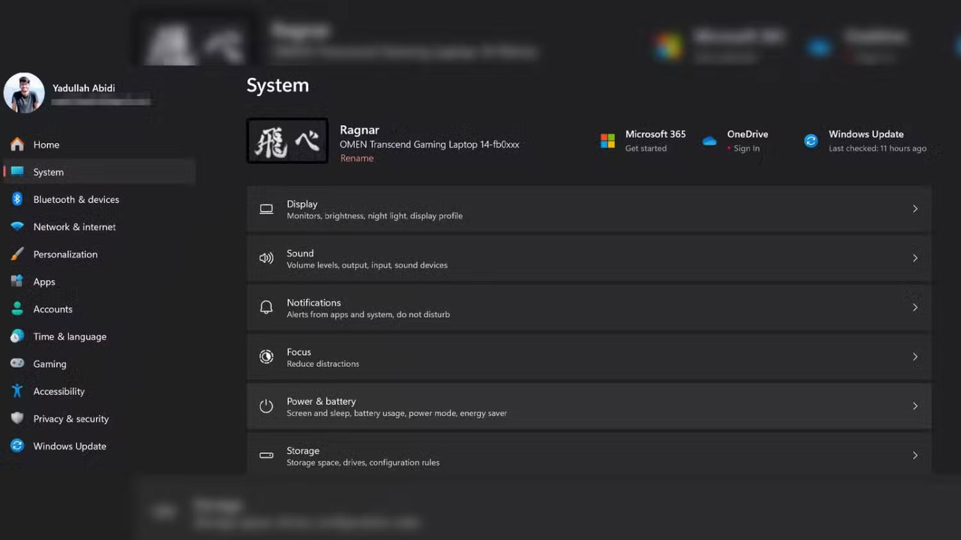 Windows 11 노트북 배터리를 하루 종일 사용할 수 있도록 돕는 5가지 팁