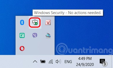如何在 Windows 10 中開啟 Windows 安全性中心