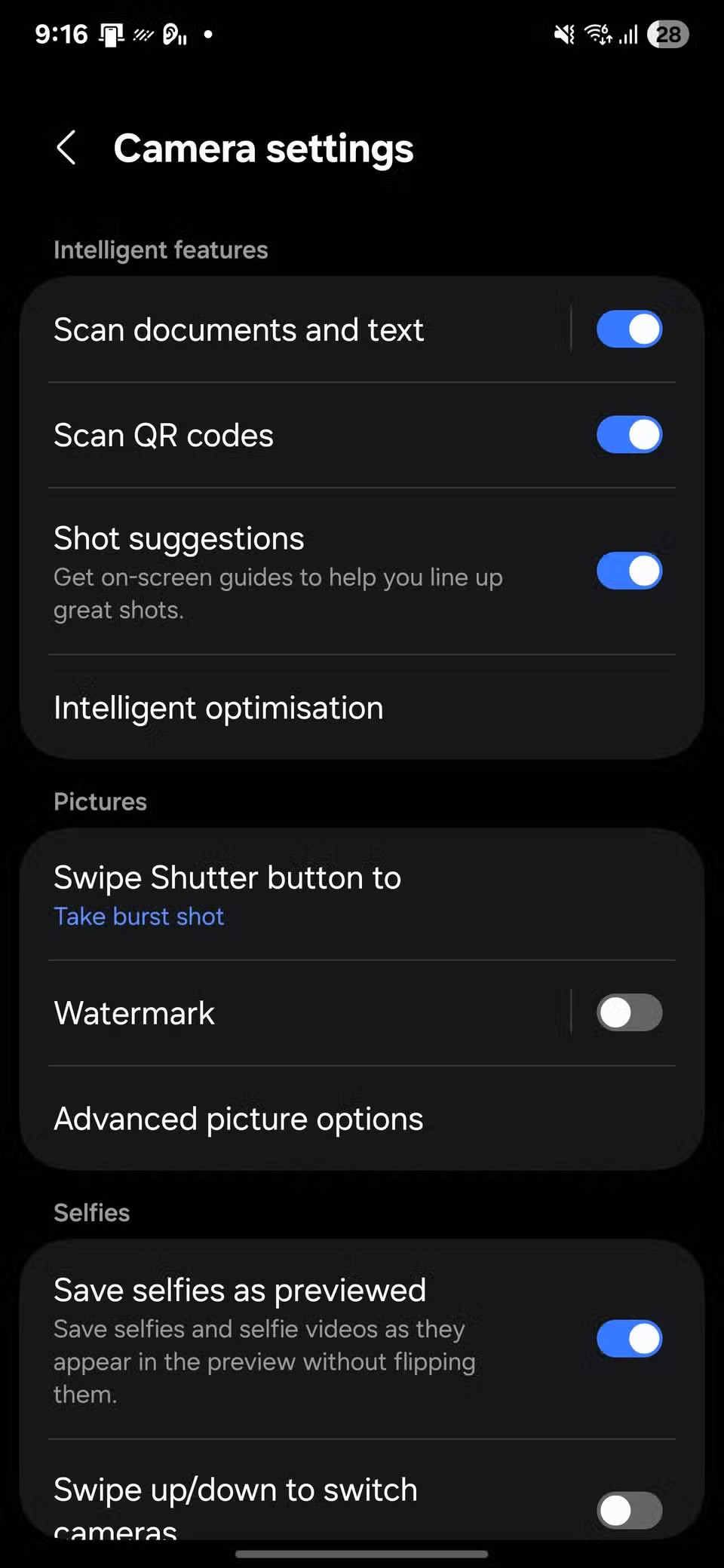 6 astuces cachées qui peuvent être appliquées aux appareils photo Samsung