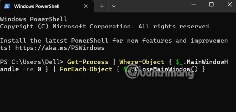 Comment fermer toutes les applications ouvertes en même temps sur Windows 11 ?