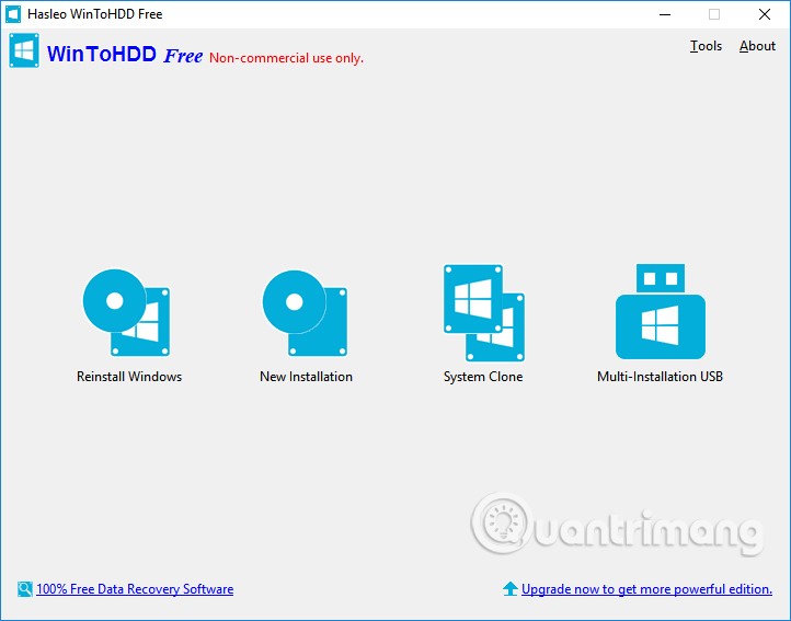 USB veya DVD olmadan WinToHDD kullanarak Windows nasıl kurulur