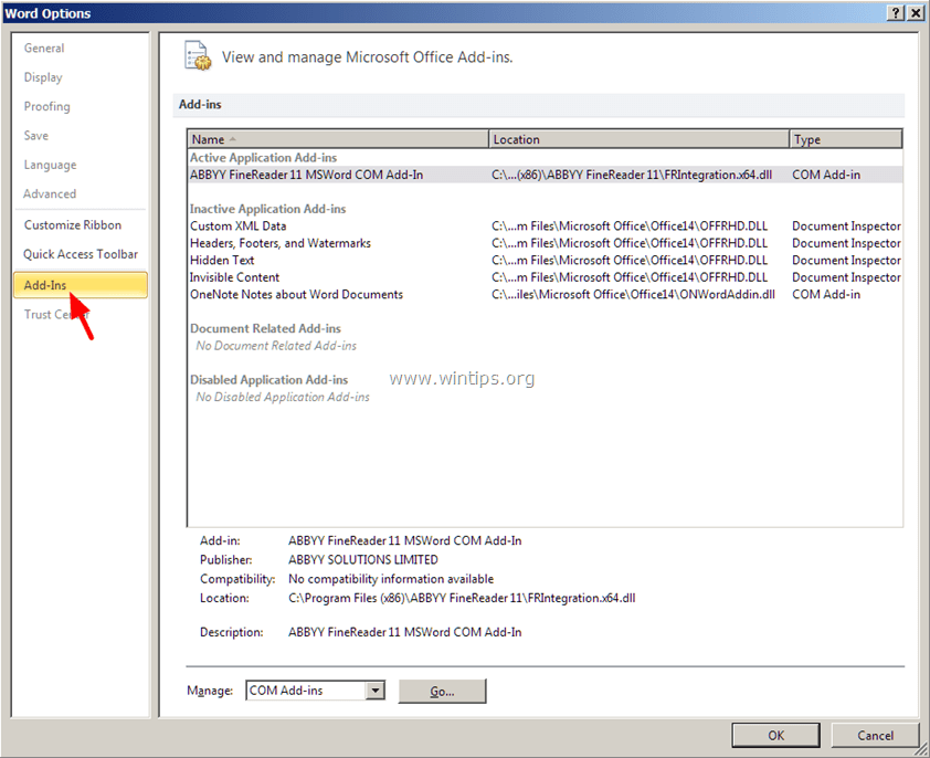 Fix Copy Paste command not working on Word, Excel (2007, 2010)