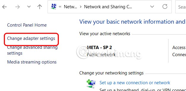 How to change network name in Windows 11