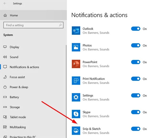 Windows 10'da çalışmayan Windows + Shift + S kısayolunu düzeltin