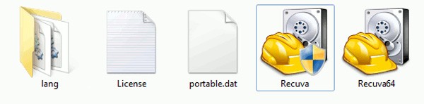 Recuperar datos borrados con Recuva Portable en Windows 7