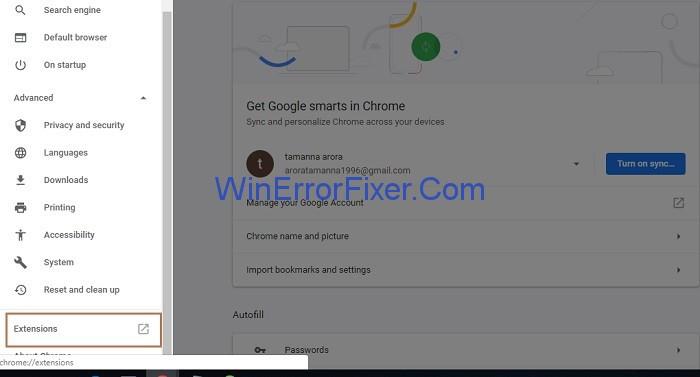 Koneksi Anda Bukan Kesalahan Pribadi di Chrome {Terpecahkan}