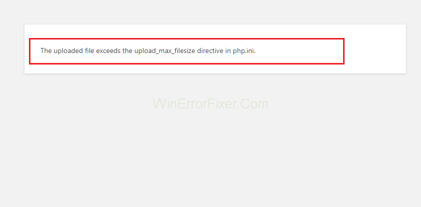 File yang Diunggah Melebihi Direktif Upload_Max_Filesize di PHP.ini.