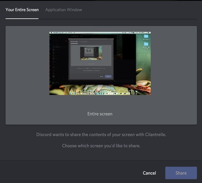 Ошибка Discord Screen Share Audio не работает {8 методов}