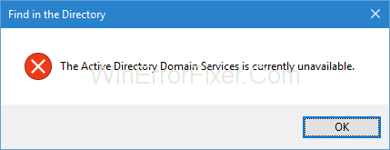 The Active Directory Domain Services is Currently Unavailable {Solved}