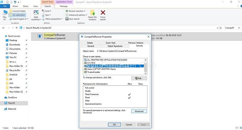 Utilisation élevée du disque de télémétrie de compatibilité Microsoft sur Windows 10 {Résolu}