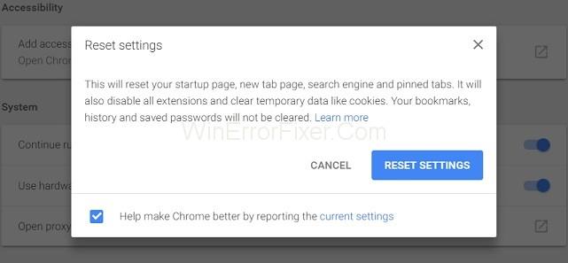 Konfirmasi Kesalahan Pengiriman Ulang Formulir di Chrome {Terpecahkan}