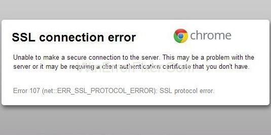 Ошибка SSL соединения. SSL connect Error. Ошибка подключения SSL. SSL_Protocol_Error , -107. Unable to ssl connection