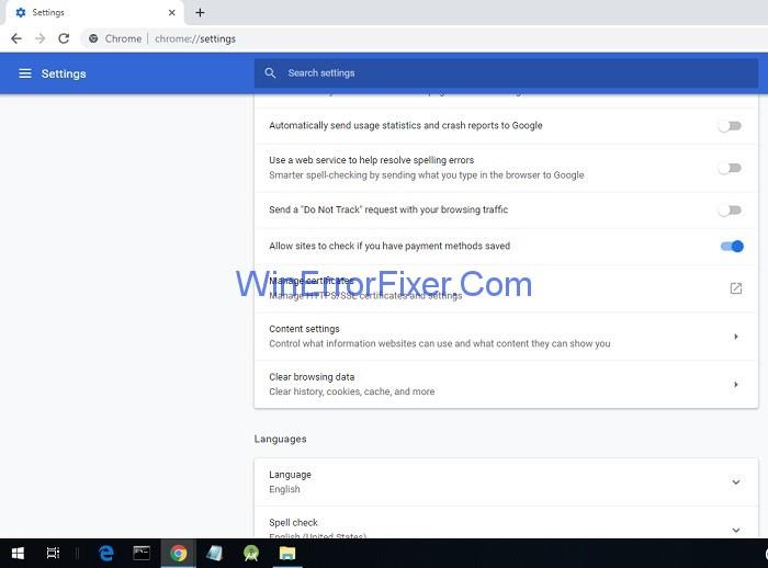 Koneksi Anda Bukan Kesalahan Pribadi di Chrome {Terpecahkan}