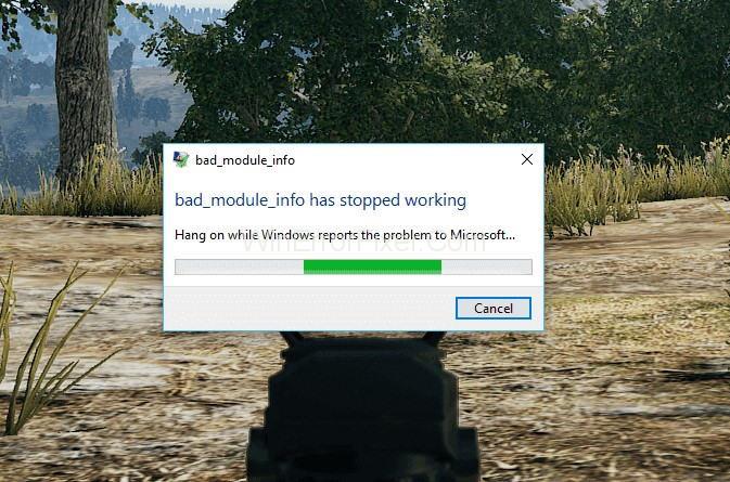 Bad_Module_Info Error in Windows 10 {Solved}