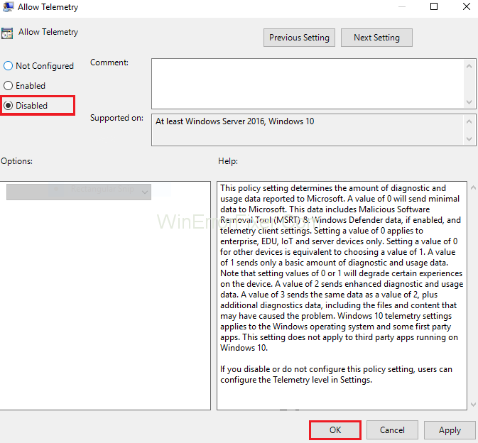 Penggunaan Disk Tinggi Kompatibilitas Microsoft Telemetri pada Windows 10 {Terpecahkan}