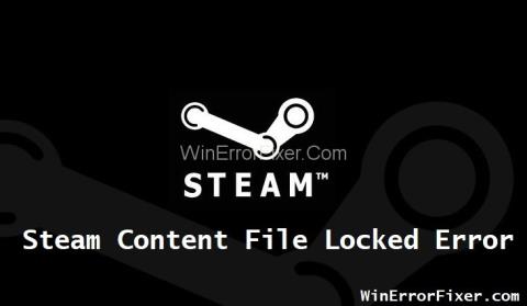 Erro de arquivo de conteúdo do Steam bloqueado {Resolvido}