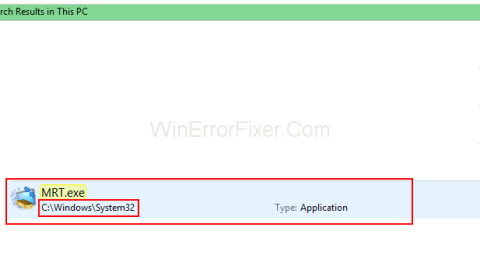 Apa itu Proses Windows MRT.exe, Apakah Aman?
