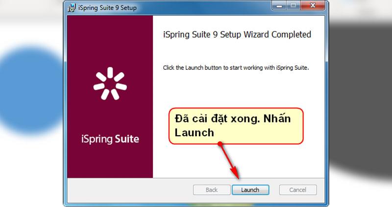 Instructions for installing iSpring - E-learning writing software