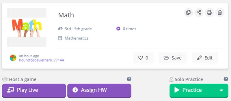 使用 Quizizz 的說明 - 支持評估測試的工具