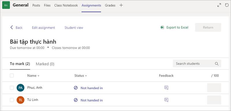 Class Notebook integration and synchronization with Microsoft Teams