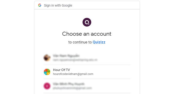 Instructions for using Quizizz - A tool to support assessment testing