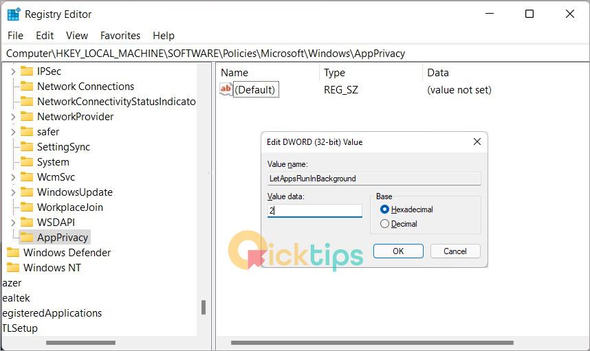 How to turn off applications running in the background in Windows 11, reduce RAM consumption on Windows 11